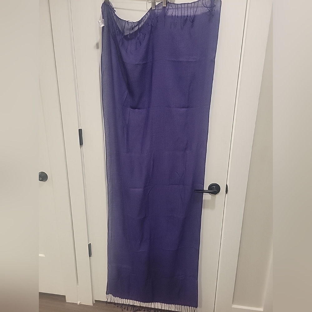 Purple Scarf 25x67 Inches